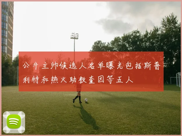 公牛主帅候选人名单曝光包括斯普利特和热火助教奎因等五人